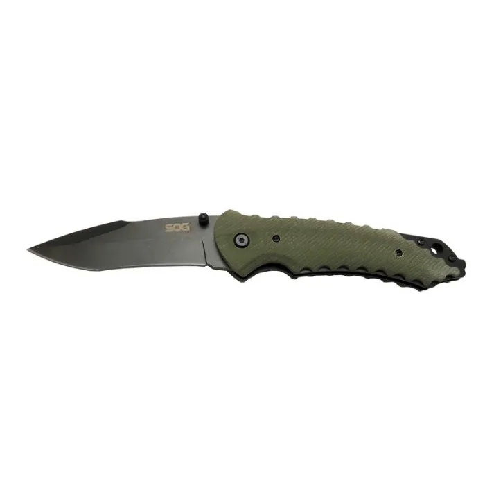 Sog Kiku Çaki Genuine 22 cm Leather Case With Belt