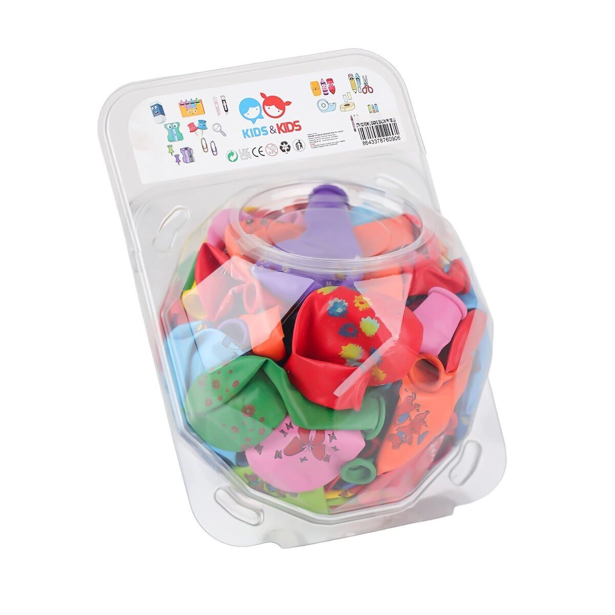 STR-133 Color Printed Balloon 100lü