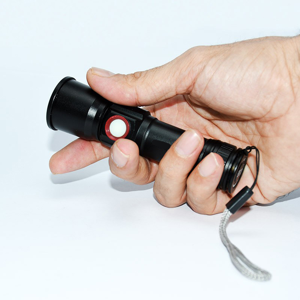 1.000 Lümen USB Şarjlı Led EL Feneri Wt-611