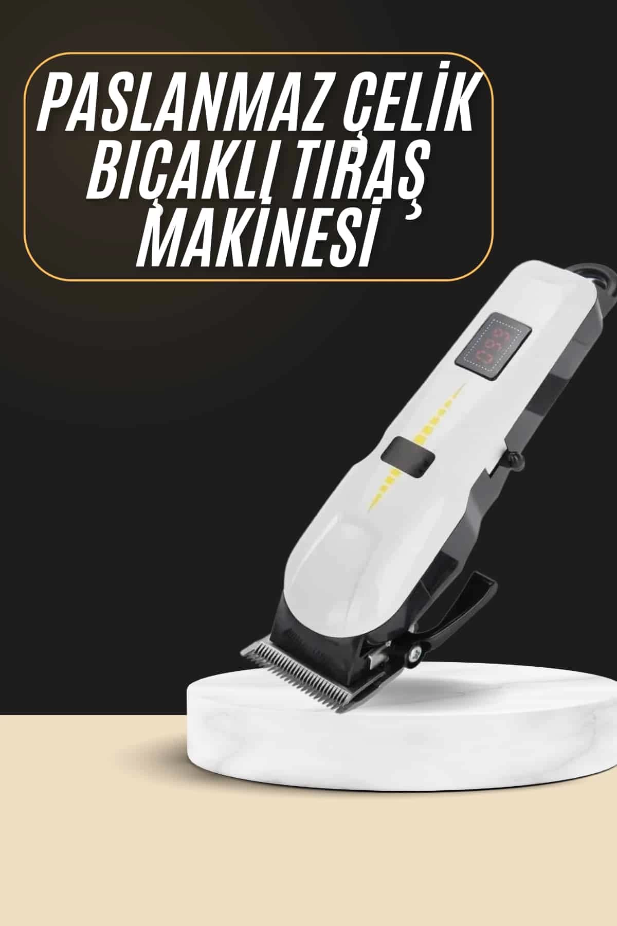 2025 Model Rechargeable Digital Hair Potal Razor Machine Suitable For Wet Dry Use