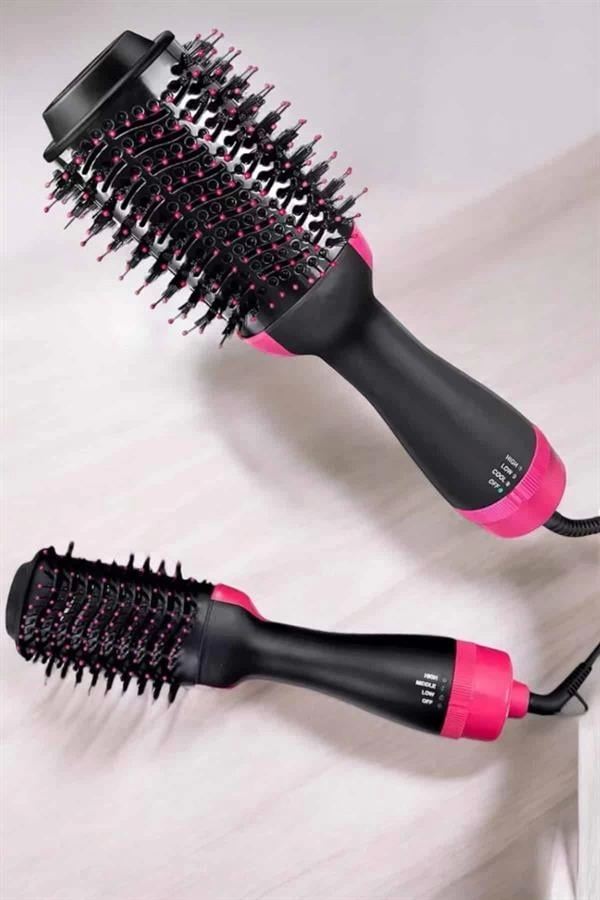 220°C Heated, Volume and Anti-Slip Professional Fön Tarağı