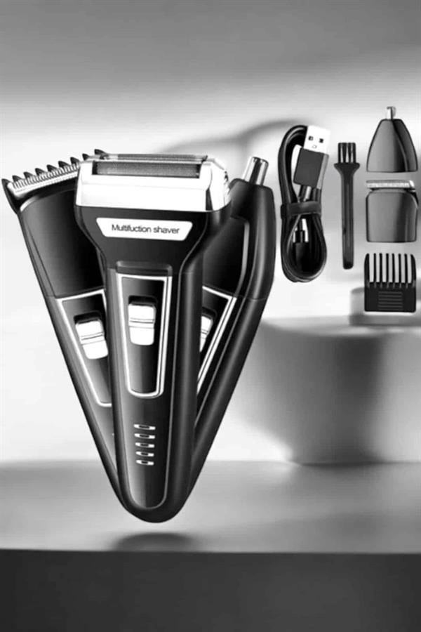 3 Head Ear And Nose Razor Machine For Men Custom