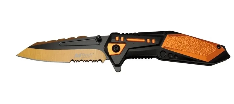 4171 Orange Camping Clamp 21cm - Semi-Auto, Belt, Saw Detailed