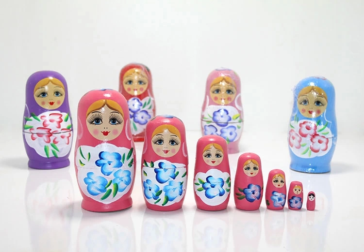 7 Wooden Matruşka Alk1202