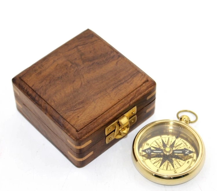 Wooden Box Rice Compass Ksk2132