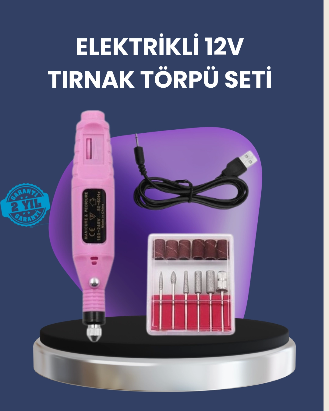 Adjustable Fast Nail Maintenance Machine