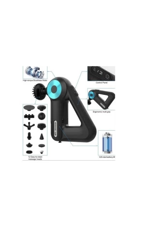 BFS 12 Hooded Professional Massage Rat Gym Massager 6 Fast Rechargeable Massage