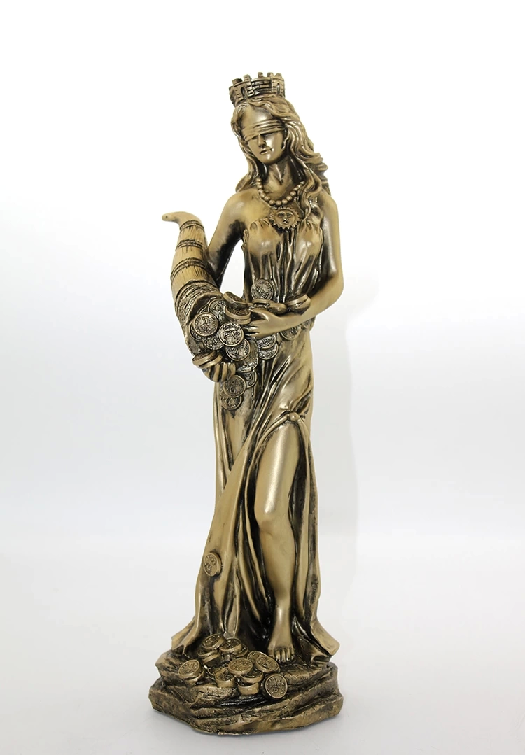 BFS Polyester Bereket Goddess Fortuna Figur Alk2828