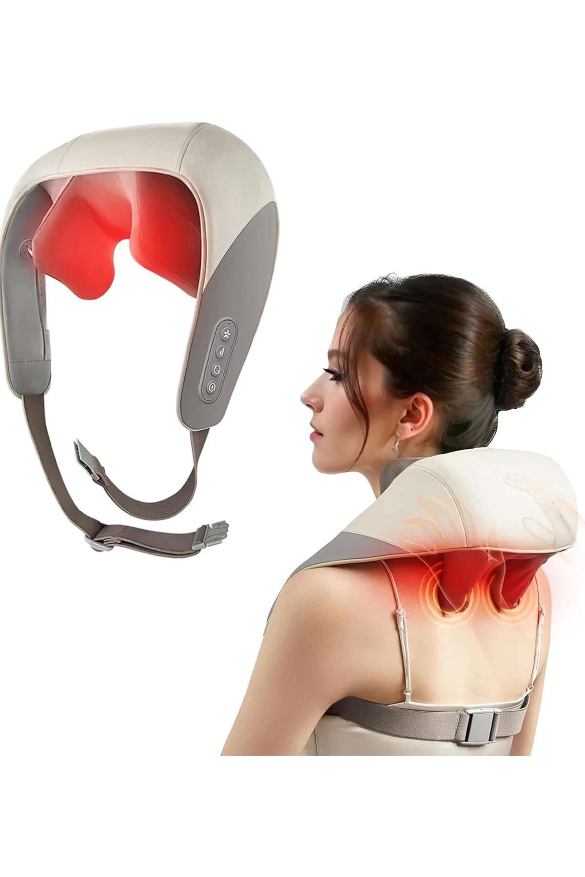 BFS Rechargeable Heated Massage Tool Human Eli Kneading Hissi