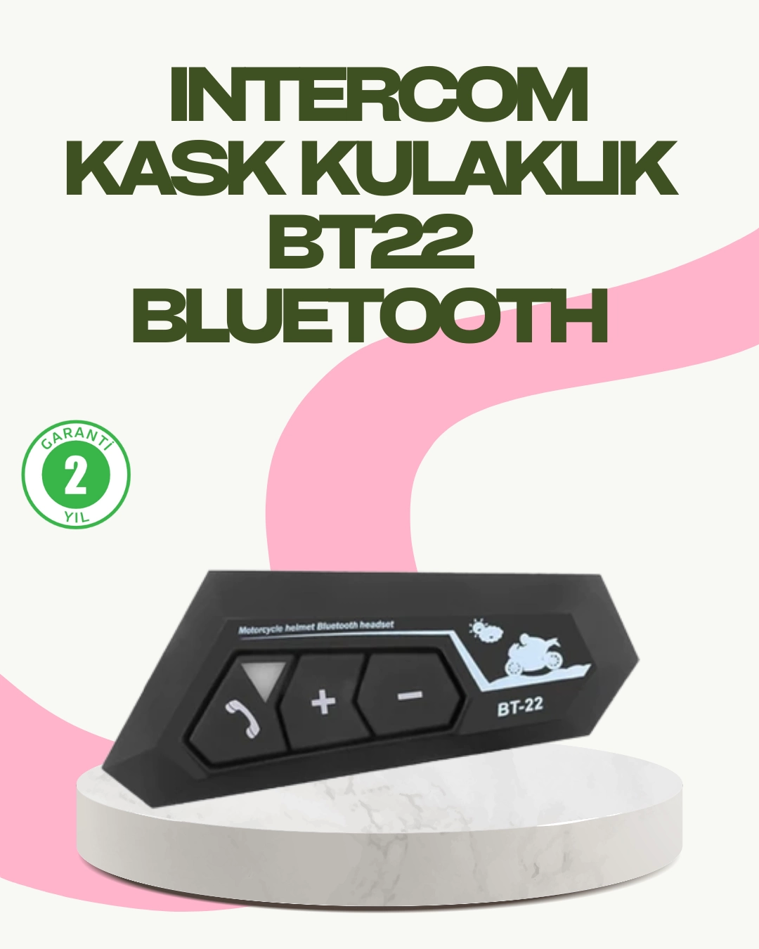 Bluetooth 5.0 EDR Helmet Headset High Sound Quality and Noise Prevention
