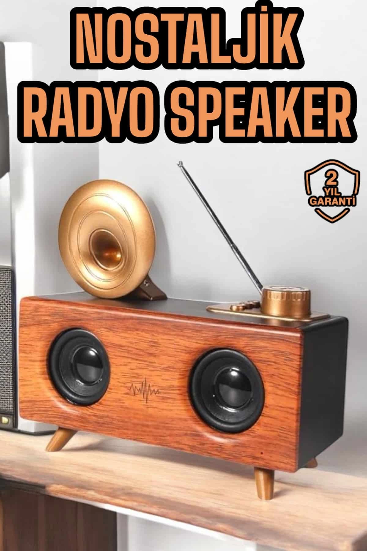 Alarm Radio Music Box Nostalgic Speaker Speaker