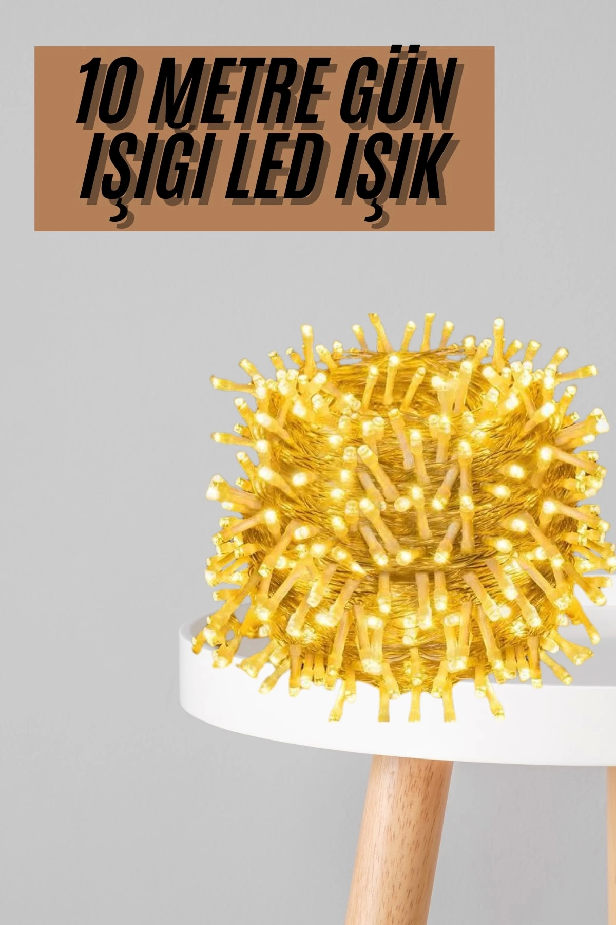 Decorative Peri Led 100 Led Day Light 10 Meters Day Light With Battery