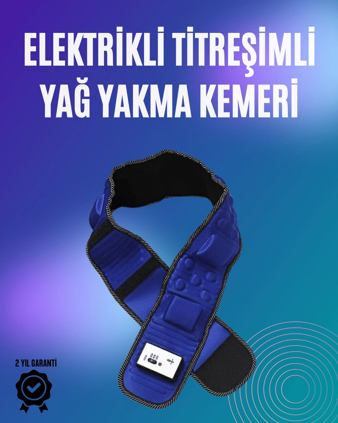 Electric Vibrating Oil Burning Belt – Ideal For Massage And Weight Loss