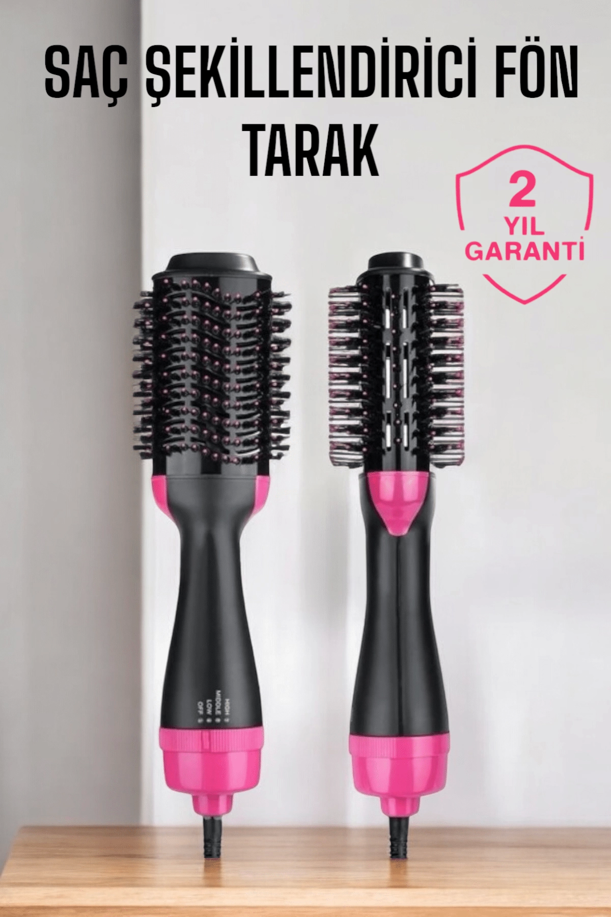 Fön Comb Prevent Electricalation And Brightness Veren Hair Styling