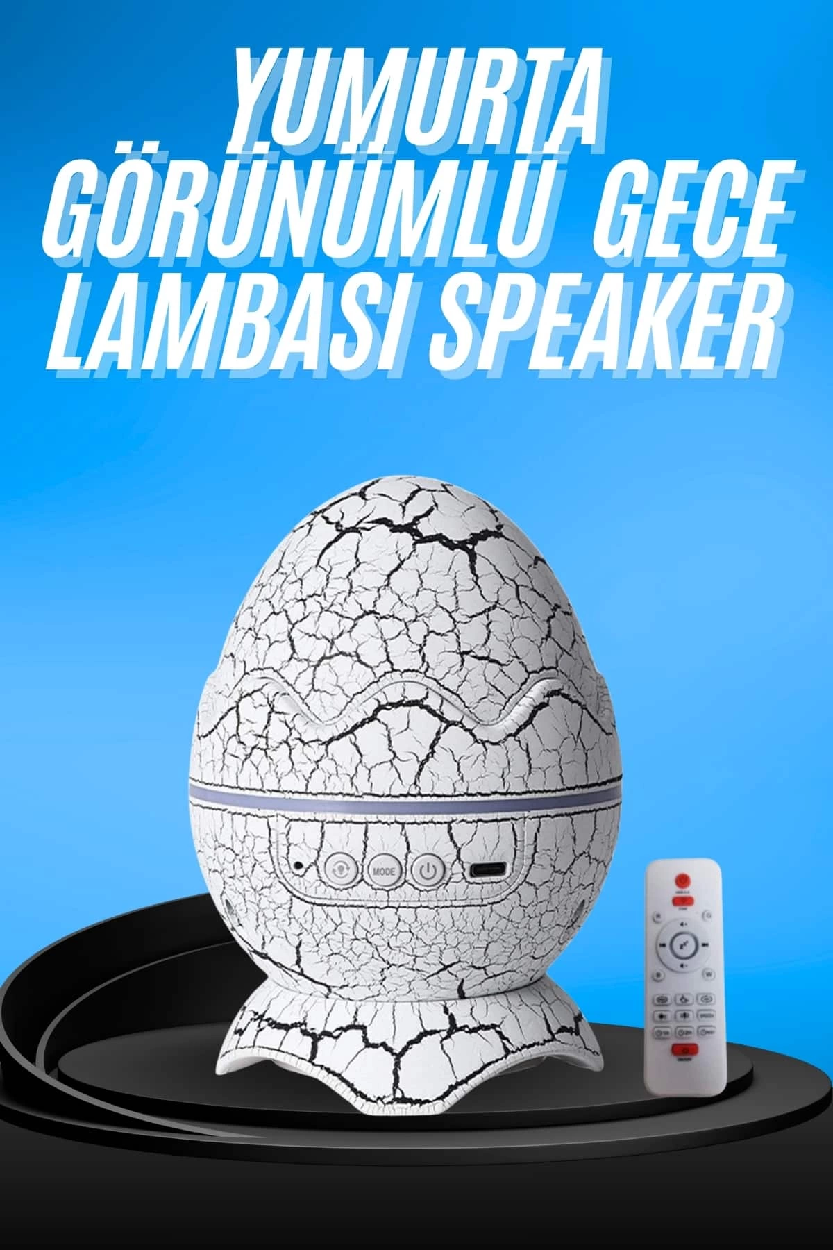 Night Lamp Egg Light Speaker New Generation Dinosaur Egg With View