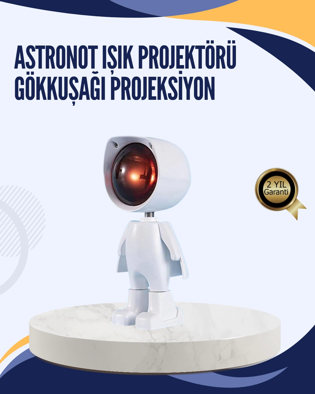 Day Westen Effect Astronot LED Table Lamp