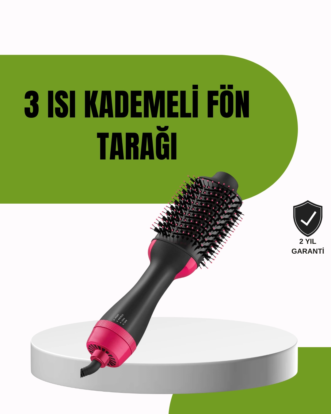 Fast Drying And Volume Veren Electric Hair Brush