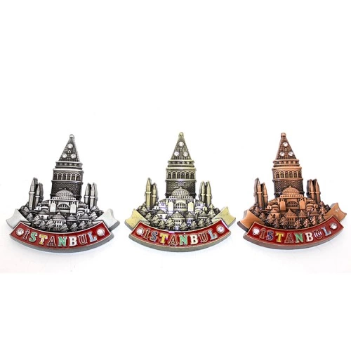 Istanbul Theme Metal Magnet Model 1