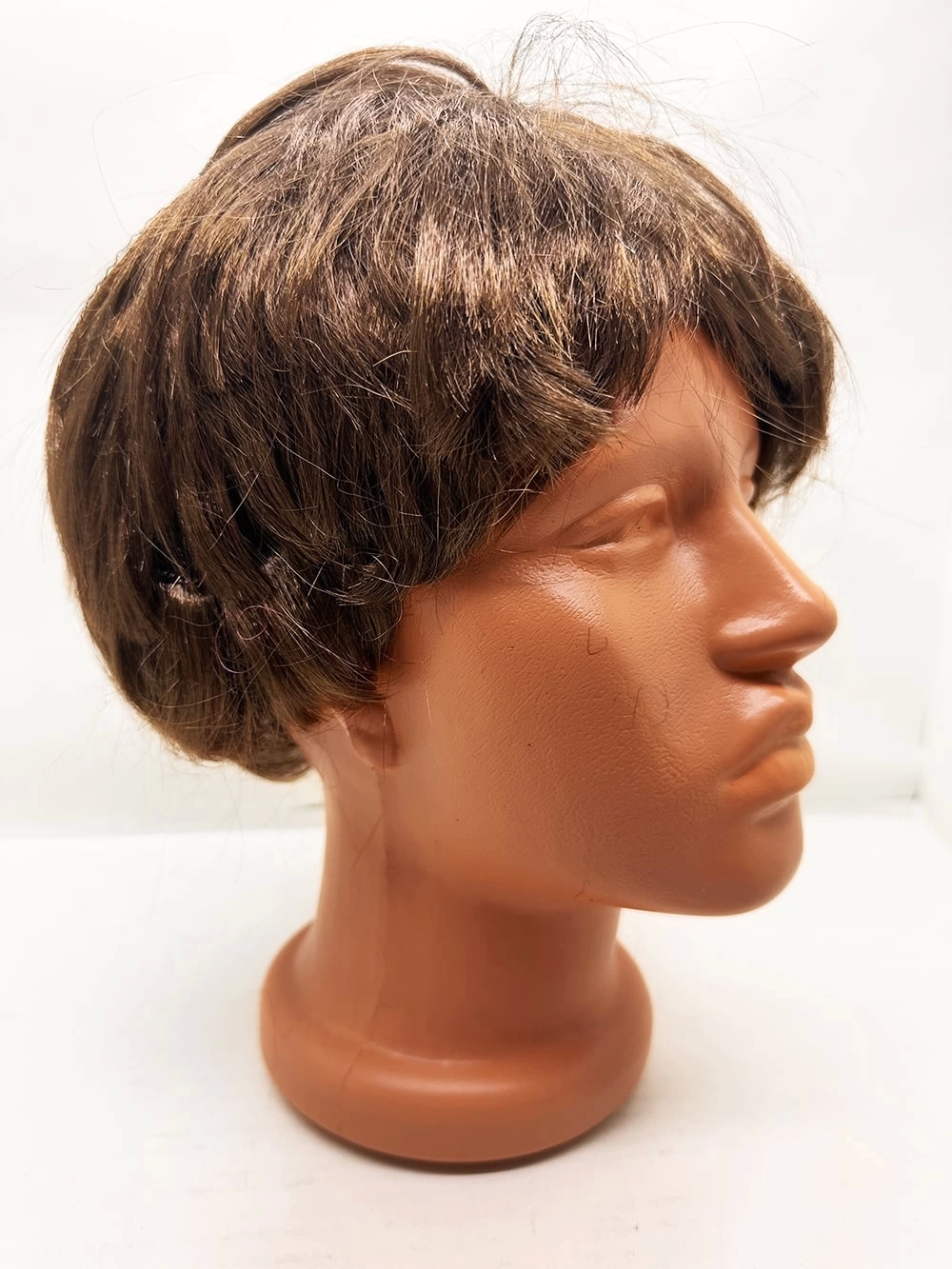 Coffee Color Short Cut-In Lining Male Percus