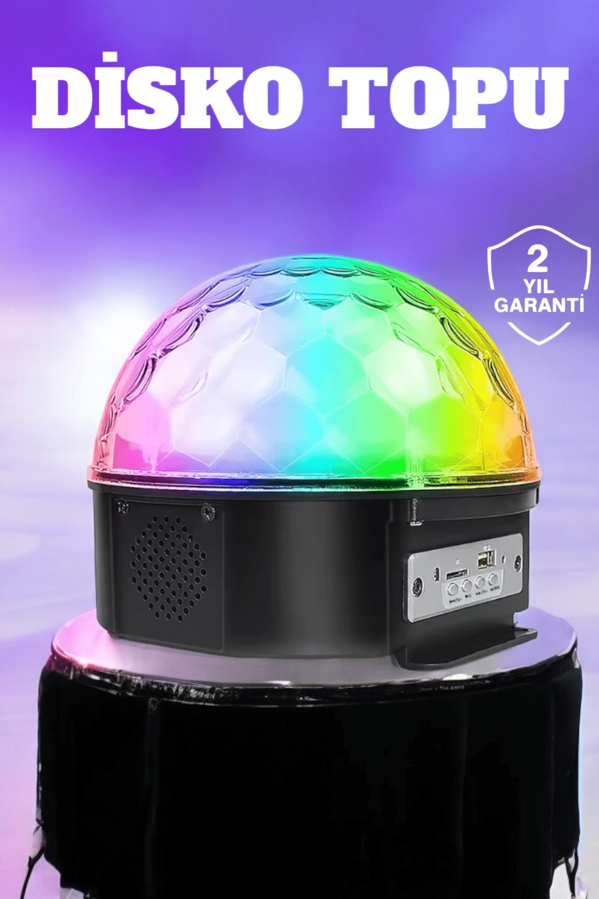 Compact Designed, Phone Controlled Disco Ball Lights