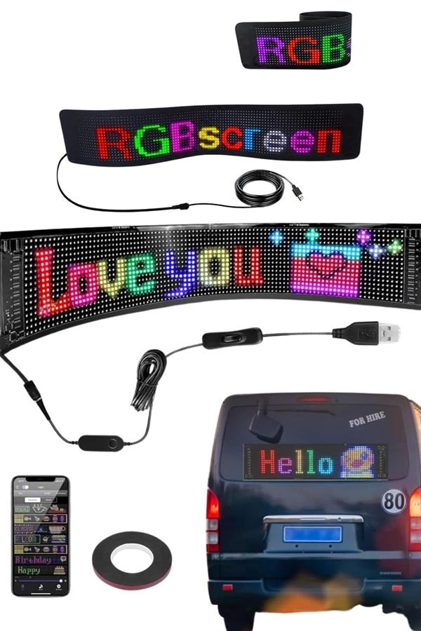 Matrix Led 16x192 Digital Display Operated LED Display Font
