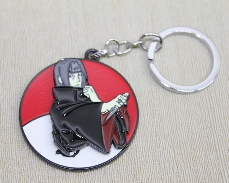 Metal Rotating Anime Figure Keychain Alk3090