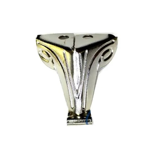 Fashion Sheet Chestnut Pillar , Box Foot 2.5 Cm - Nickel , 100 Pcs