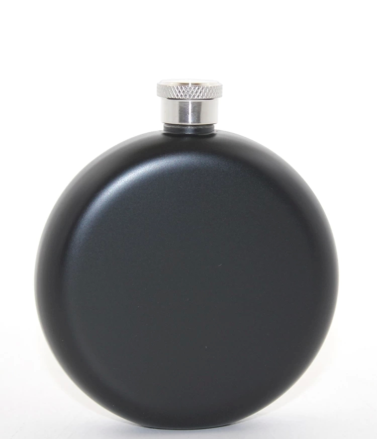 Stainless Steel Round 5 Oz Single Matara Alk2678