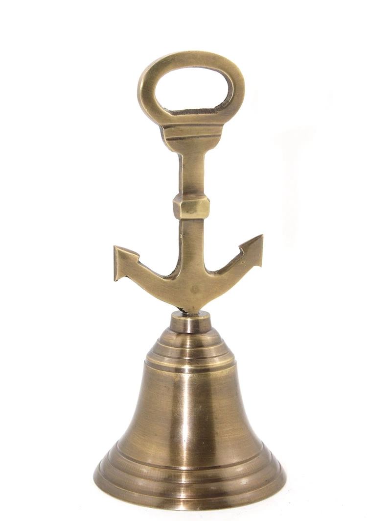 Brass Anchored Hand Bell Ni5601a