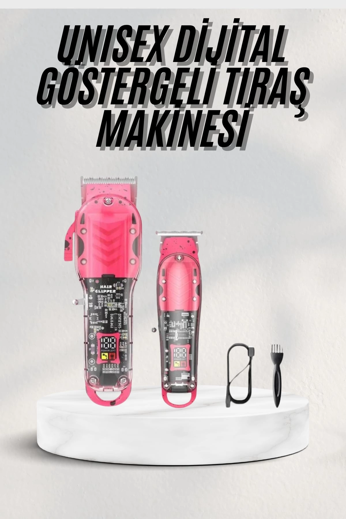 Colorful Professional Razor Machine USB Rechargeable Hair Cutting Machine
