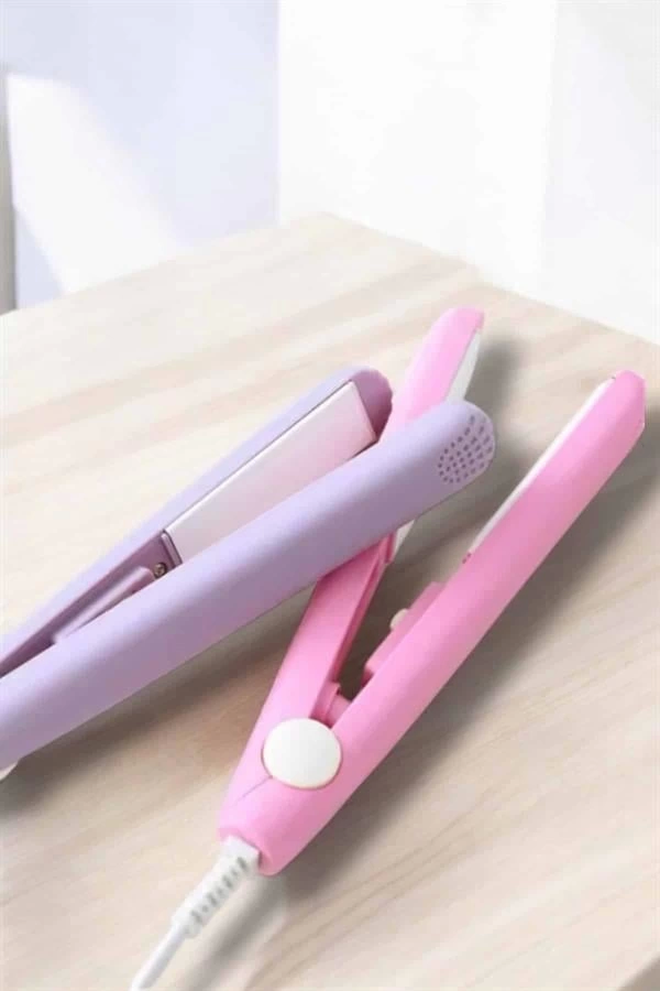 Ceramic Coating Portable Mini Hair Straightener Travel Friendly Design