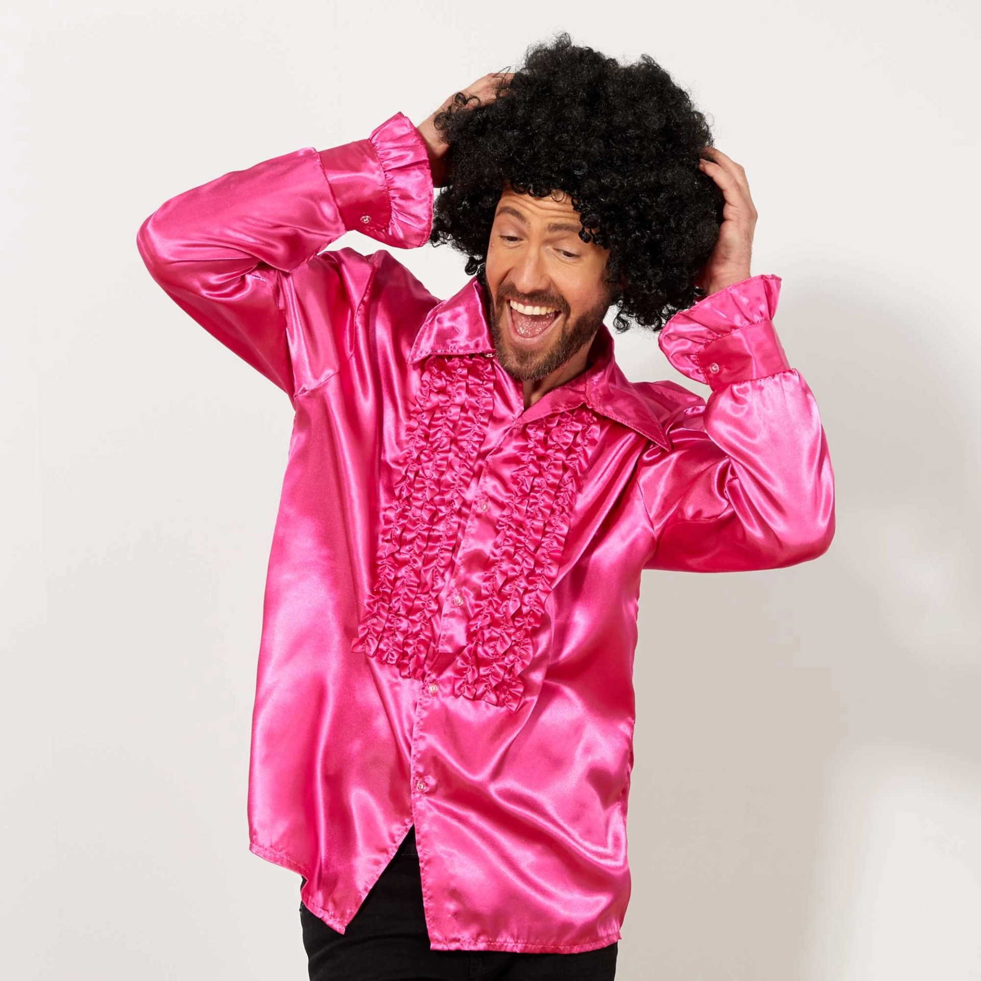 Black Color Curly Afro Bonus Wigs