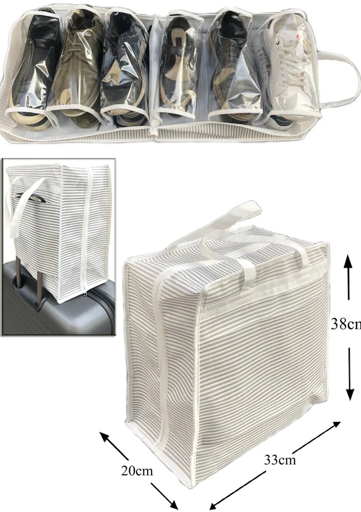 Shoe SAKING and STONE Bag (Line Model) Shoe Tote