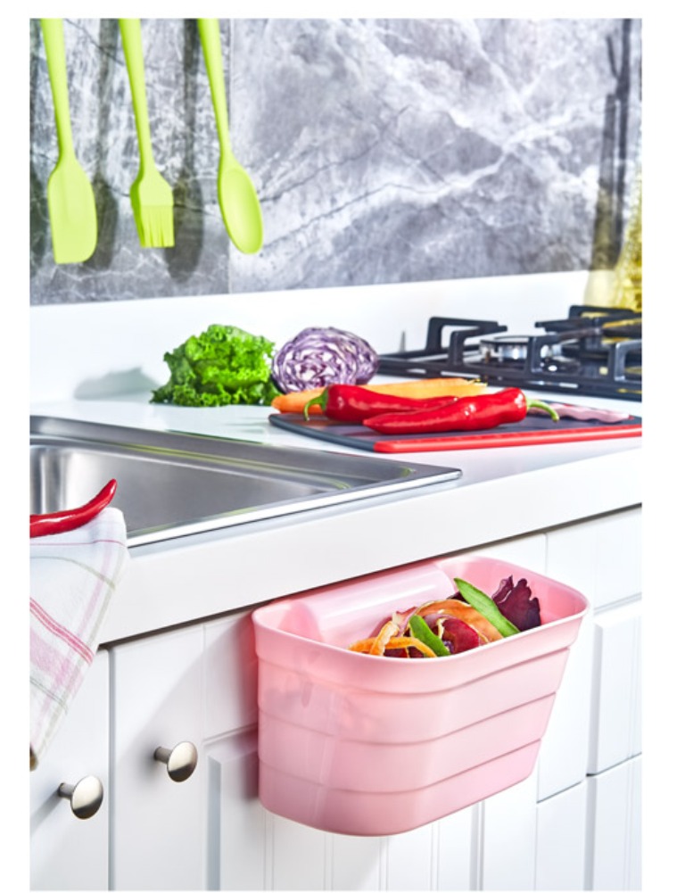 Cabinet Cover Organizer - Worktop Garbage Box