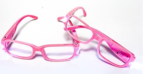 Book Okuma Goggle Led Light - Pink