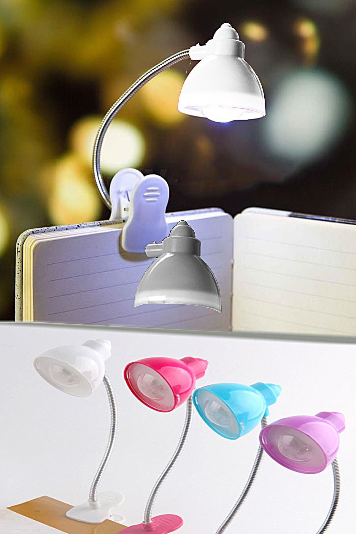 Desktop Clip Spitable Book Reading Led Light