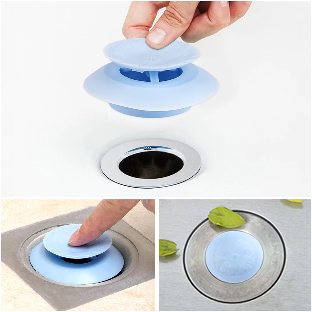 Mutfak - Küvet- Banyo Lavabosu için Filtreli Tıkama Aparatı