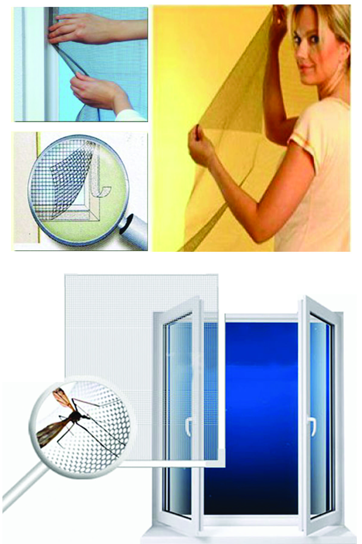Window Glass Flyer ( 150 cm x 100 cm. Home