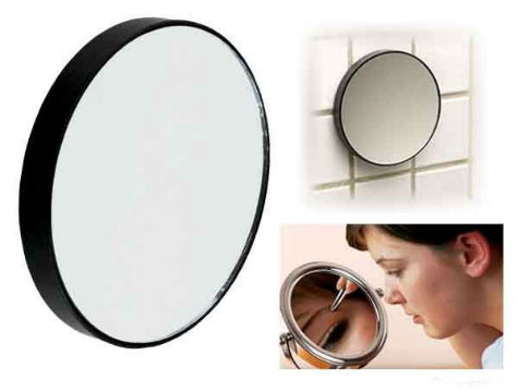 Vantuzlı Magnifier Mirror