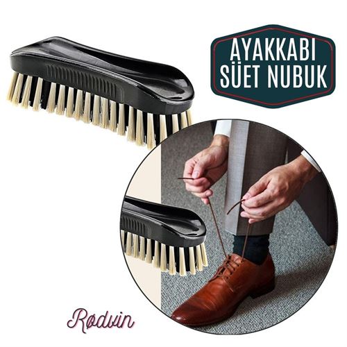 Rødvin Shoes Bot Suet Nubuk Brush