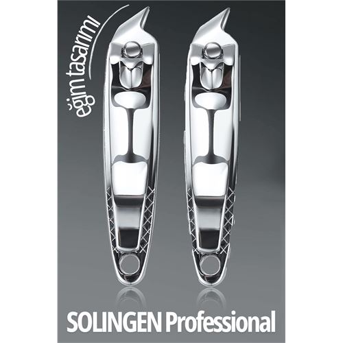 Curved Nail Scissor 2 li Set Solingen Professional