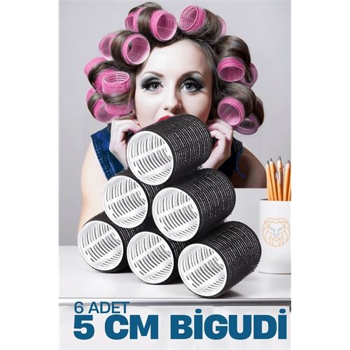5 Cm Bigudi 6 li Package
