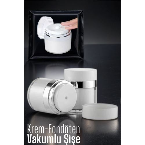 Vacuum Cream Bottle Refillable
