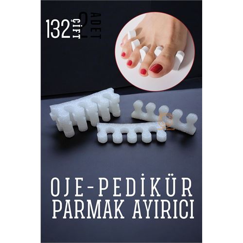 Oje Finger Separator Pedicure Sponge 132 Double