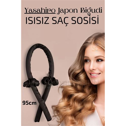 Hair Sauce Heatless Hair Styling Satin Japanese Bigudisi