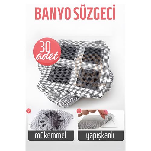 Bathroom Expense Drain 30 PCS