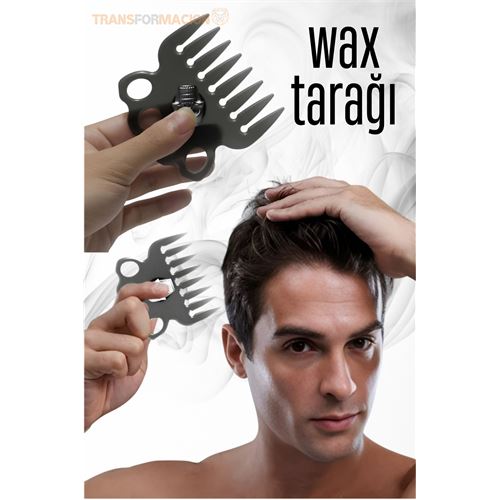 Curly Hair Wave Wax Comb