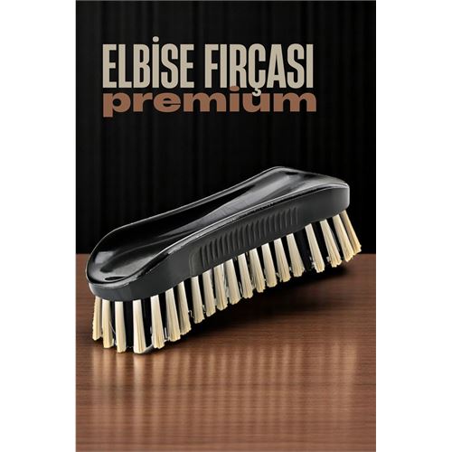 Sert Kıllı Elbise Fırçası - Pantolon Paça Fırçası - Ayakkabı Bot Süet Nubuk Fırçası