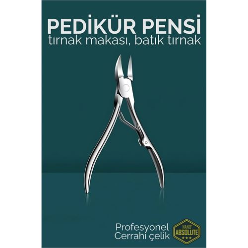 Pedicure Scissor - Nail Scissor - Western Nail Scissor Professional Surgical Steel
