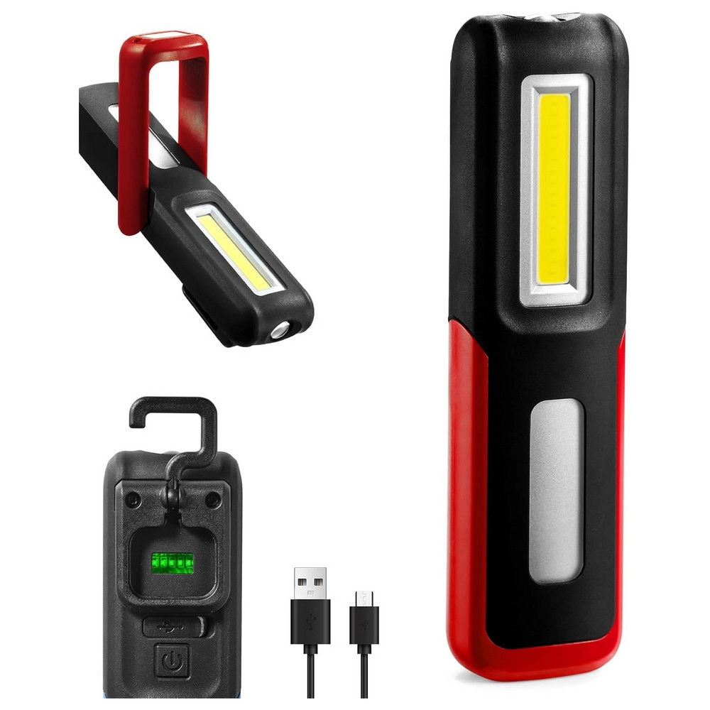 Lightingx LX-028 COB LED Mıknatıslı Çalışma Lambası Tamirci Feneri